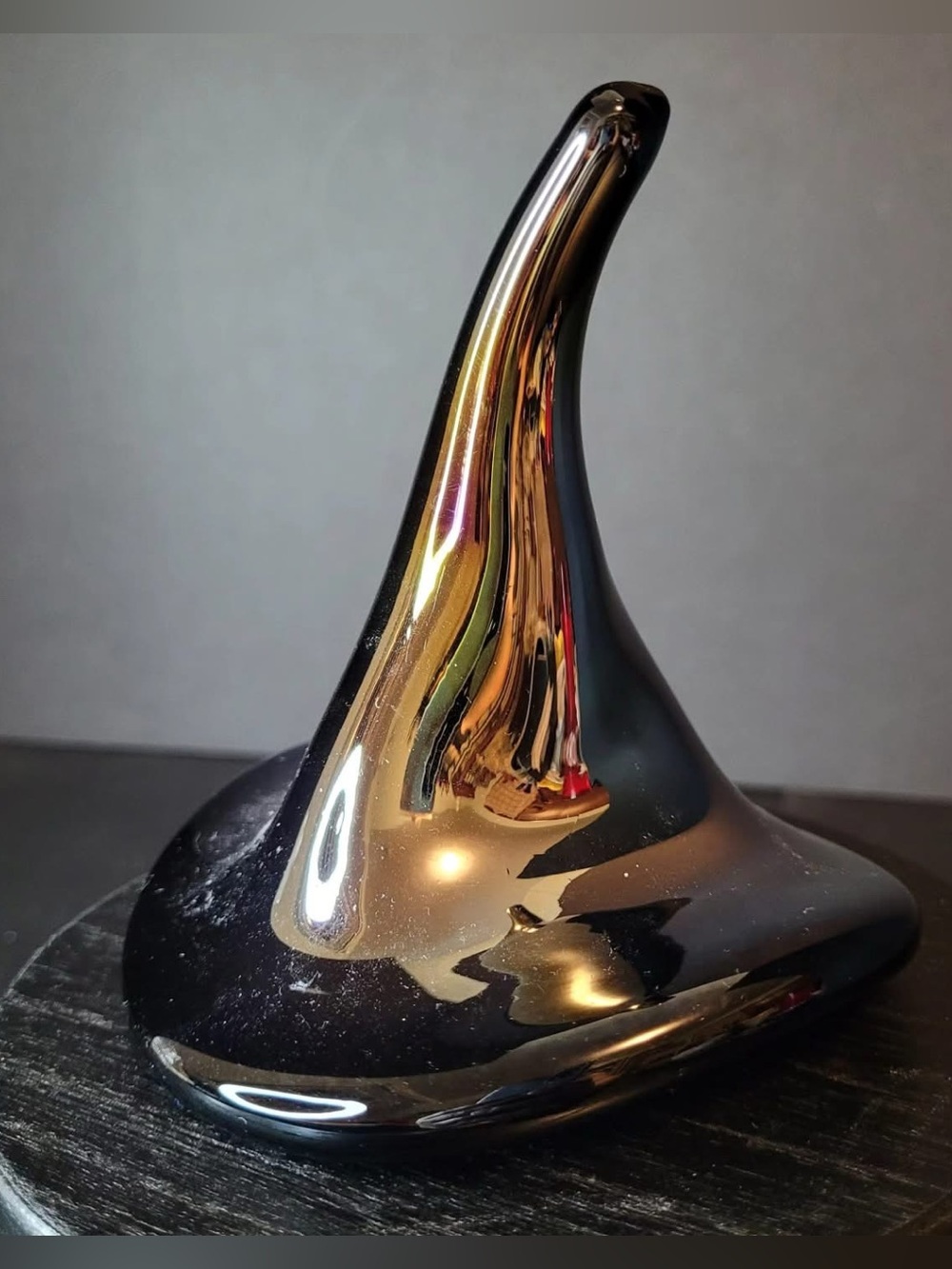 Glass Blown Witch Hat